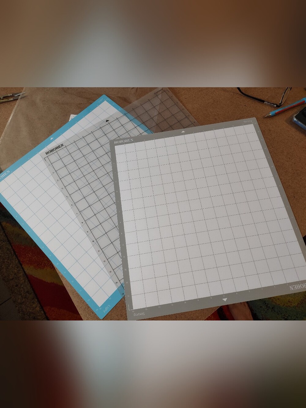 3 New Cutting Mats - Silhouette Cameo 4 Plus, Cameo 5 Plus, Cameo 5 Alpha Plus